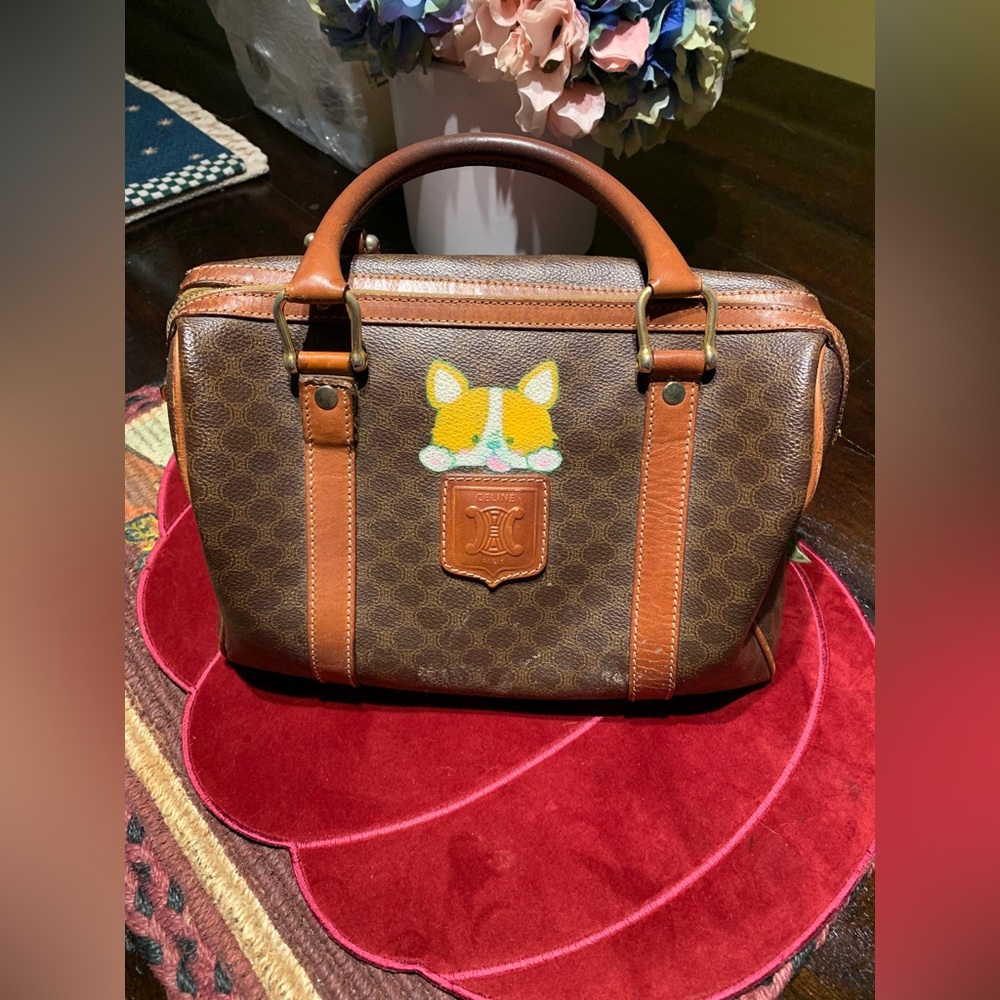 Celine tote bag canvas